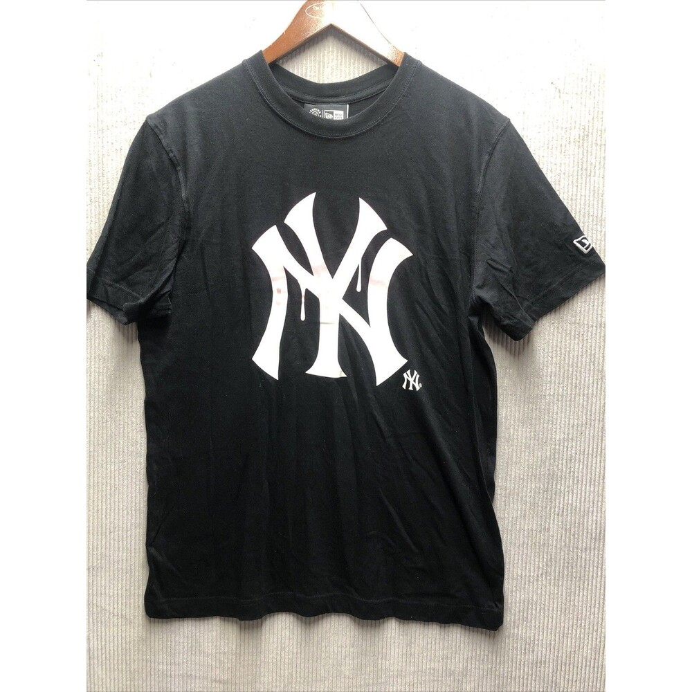 New Era New York Yankees Womens Tee Shirt Small Black Pink 1996 World Series